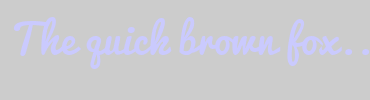 Image with Font Color CACAFE and Background Color CCCCCC